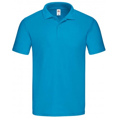Polo de trabajo Fruit Of The Loom Azul Azure
