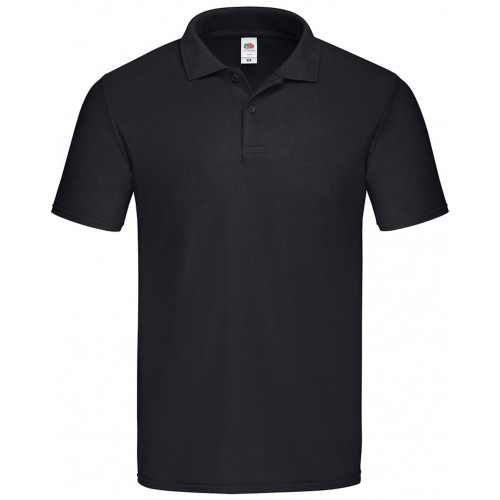 Polo de trabajo Fruit Of The Loom Negro