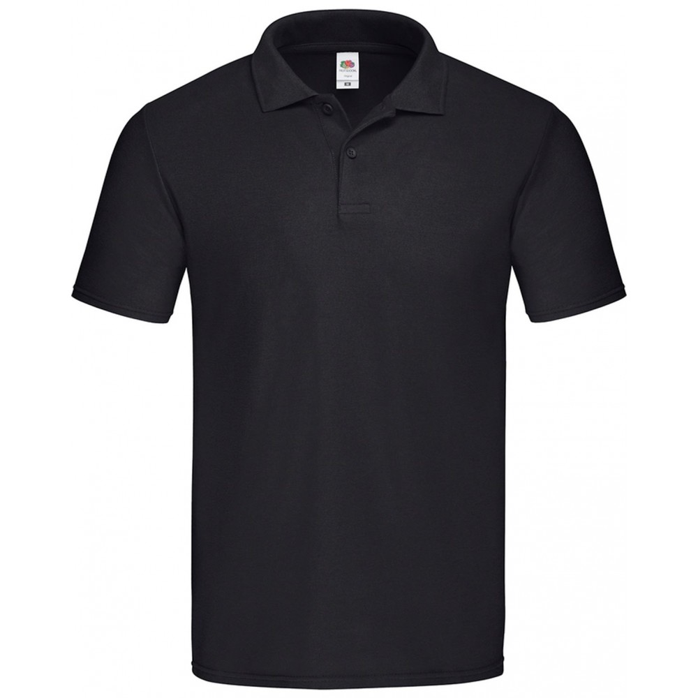 Polo de trabajo Fruit Of The Loom Negro