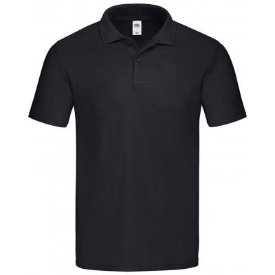 Polo de trabajo Fruit Of The Loom Negro