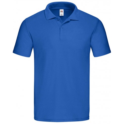 Polo de trabajo Fruit Of The Loom Azul real
