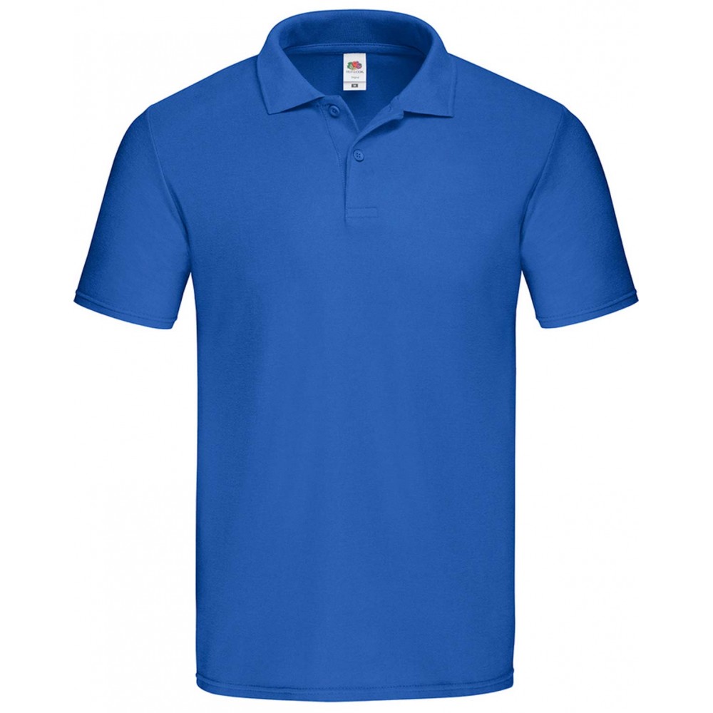 Polo de trabajo Fruit Of The Loom Azul real