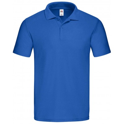 Polo de trabajo Fruit Of The Loom Azul real