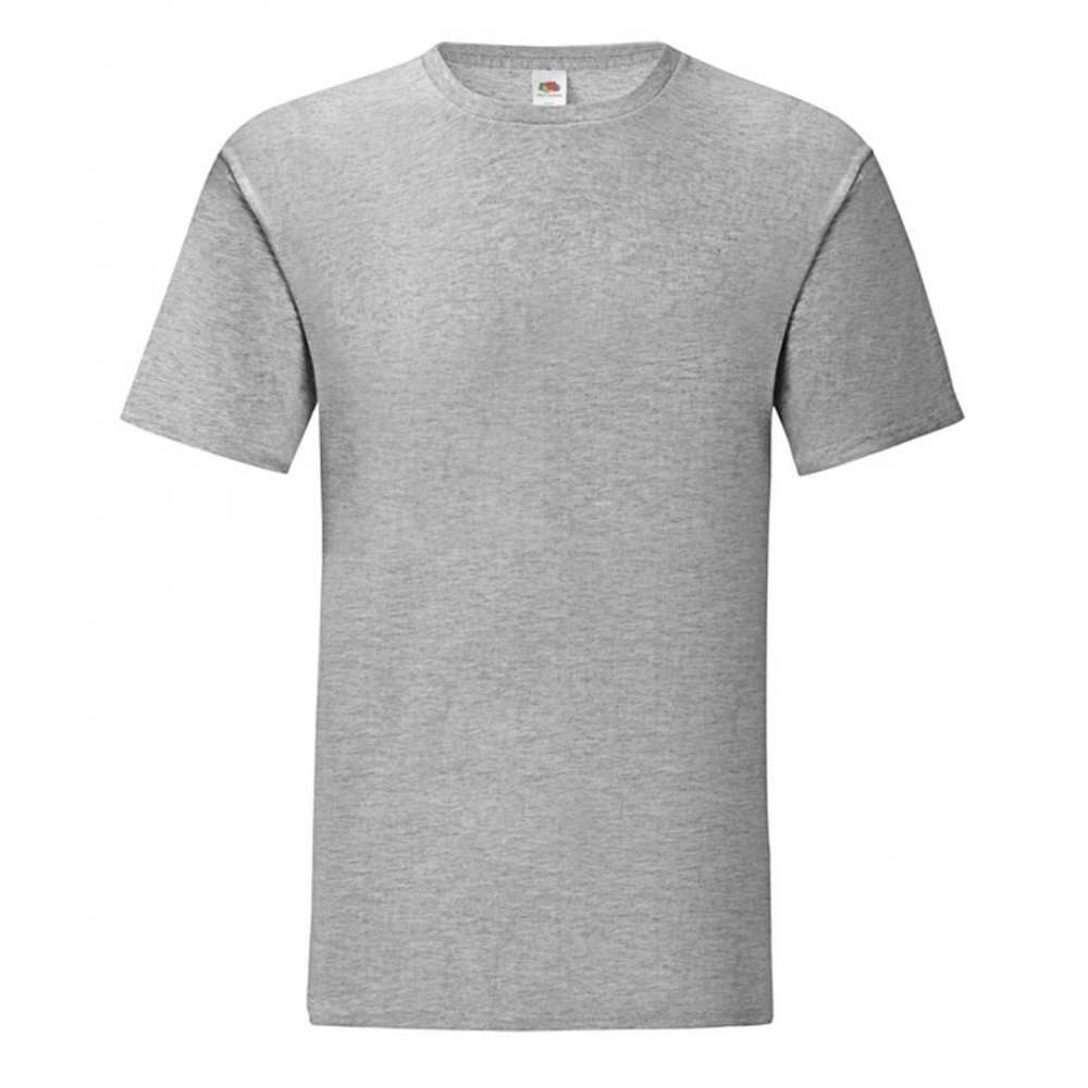 Camiseta de trabajo Fruit of the loom 61430 Gris jaspeado oscuro