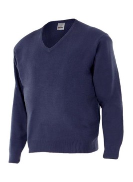 Jersey de ttabajo de punto Velilla 104 Marino