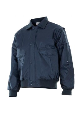 Cazadora de trabajo desmontable Velilla 11501 Azul navy