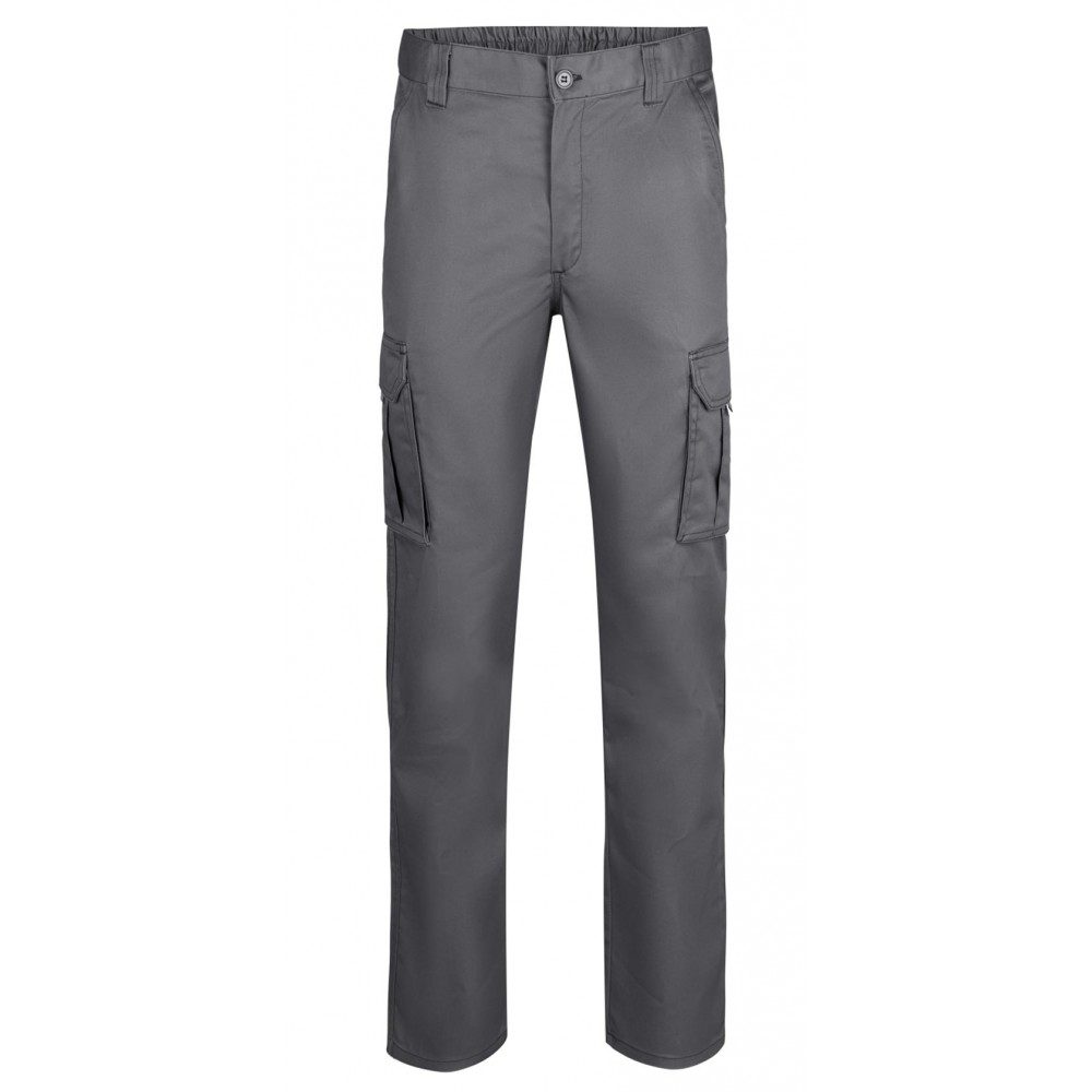 Pantalón de trabajo multibolsillos Velilla 103001 Gris