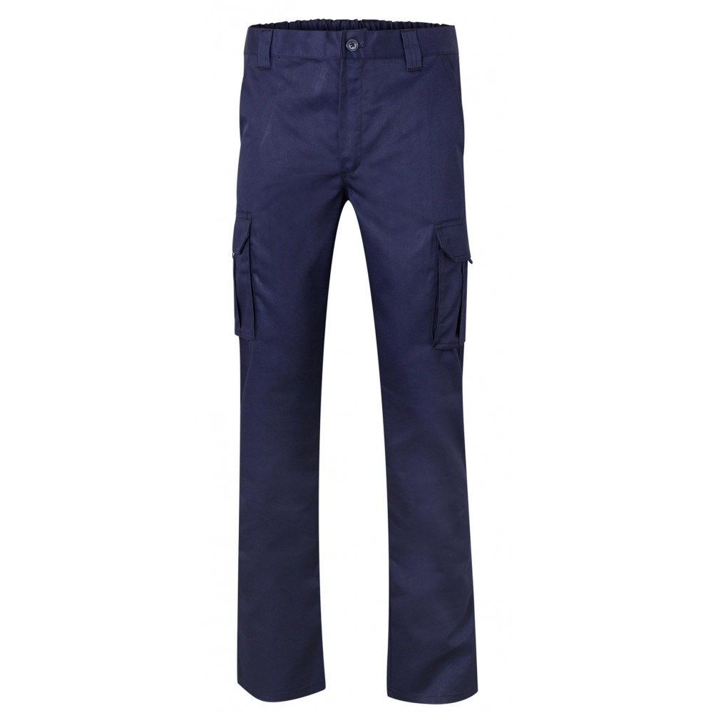 Pantalón de trabajo multibolsillos Velilla 103001 Azul navy