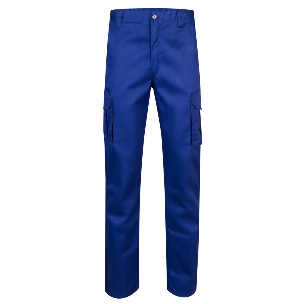 Pantalón de trabajo multibolsillos Velilla 103001 Azulina