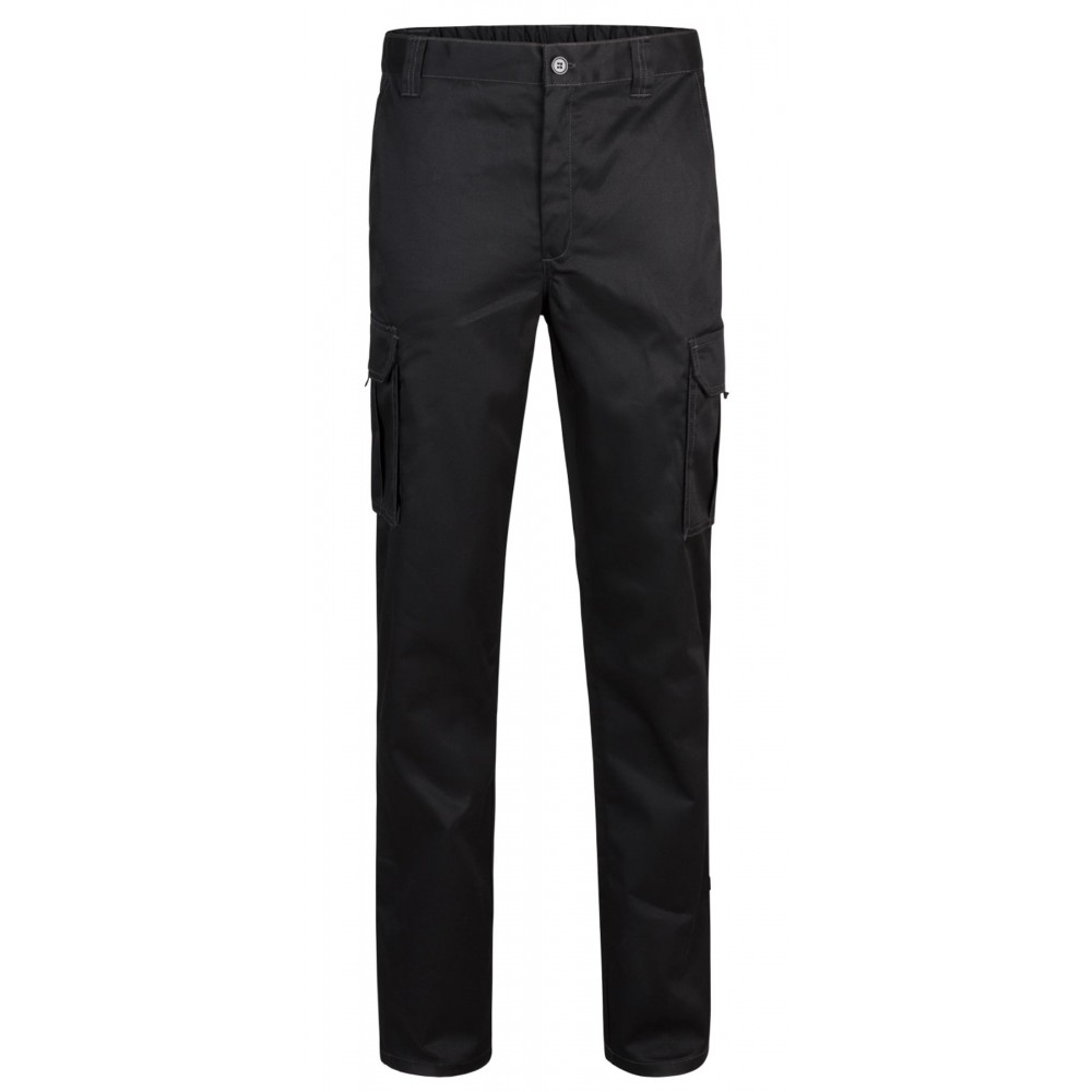 Pantalón de trabajo multibolsillos Velilla 103001 negro