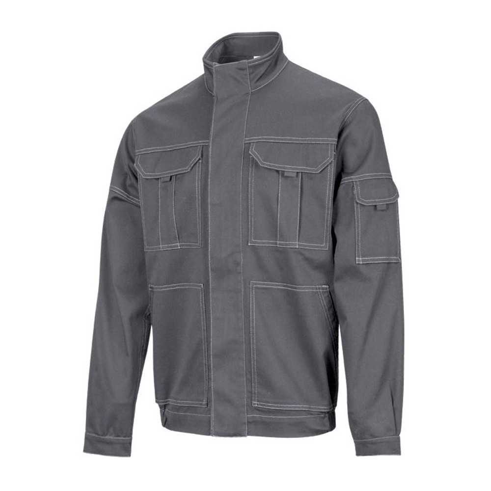 Cazadora de trabajo stretch Velilla 106002S Gris