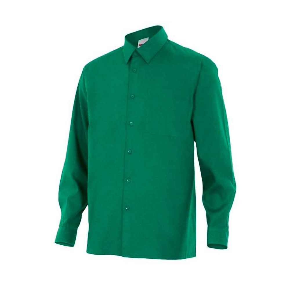 Camisa de trabajo Velilla Hombre 529 Verde