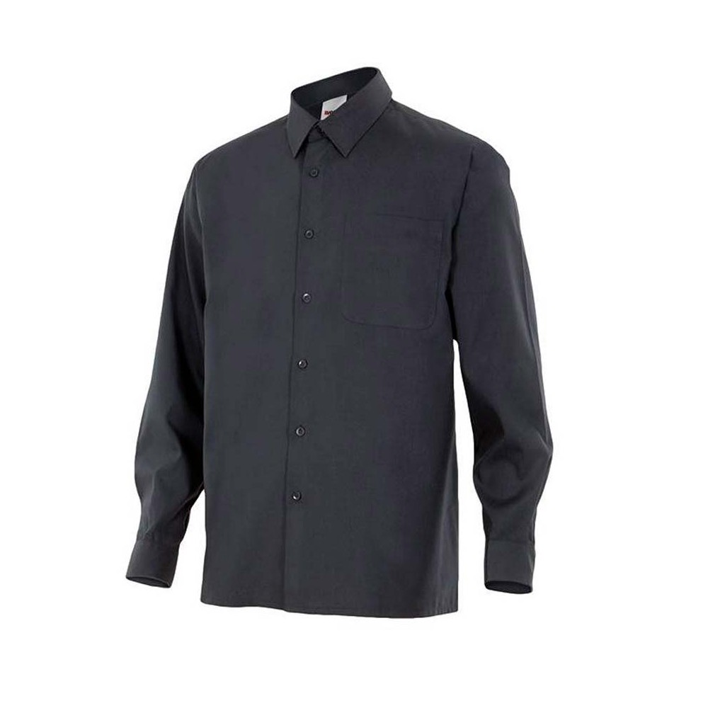 Camisa de trabajo Velilla Hombre 529 Negra