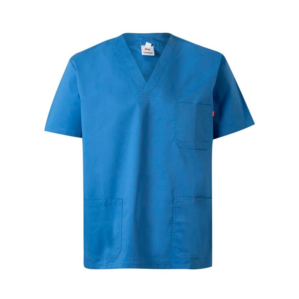Camisola sanitaria Velilla 589 Celeste