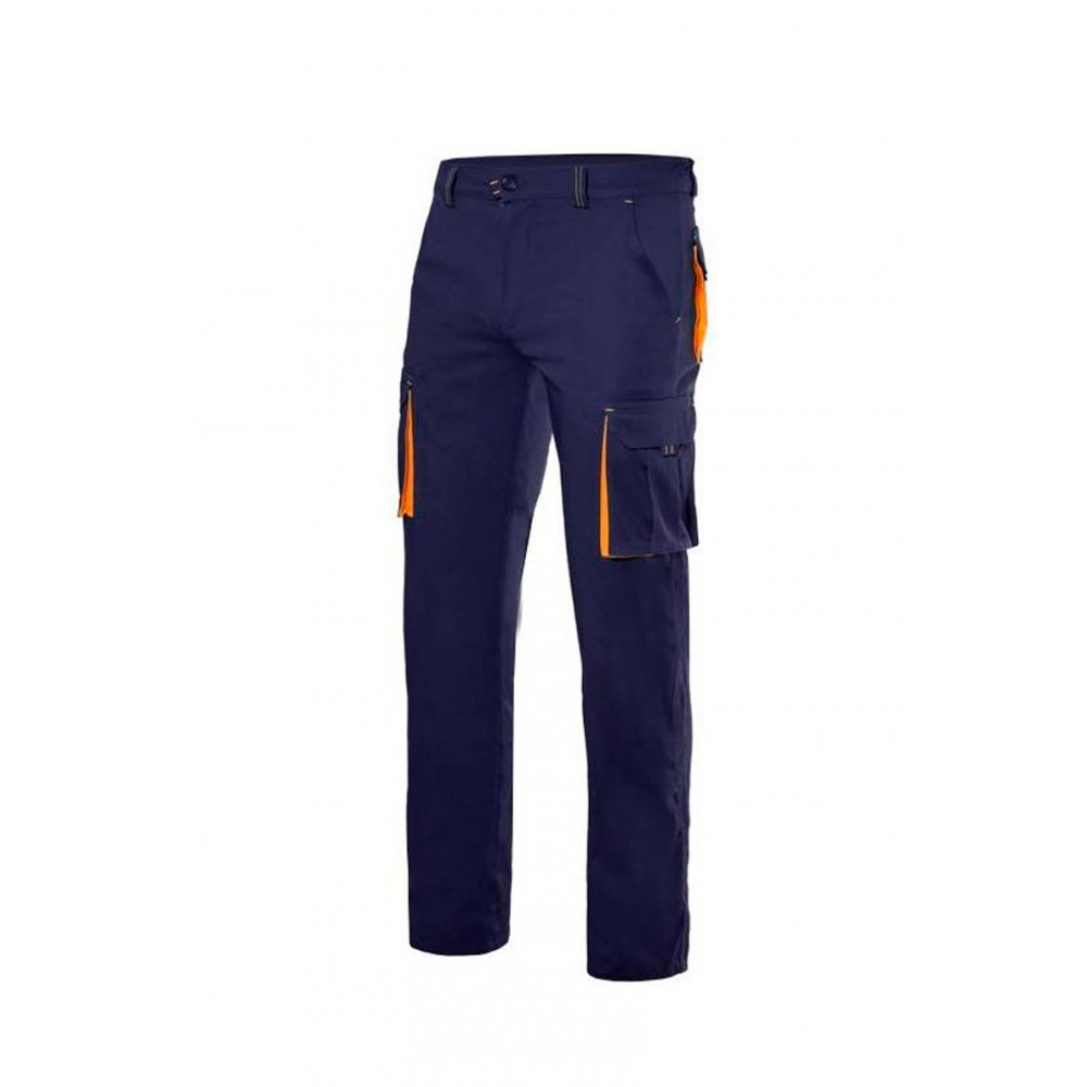 Pantalón de trabajo bicolor Azulina Velilla 103008S