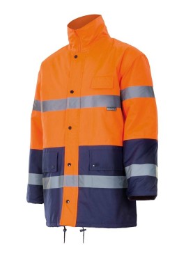 Parka alta visibilidad Velilla serie 166 Naranja