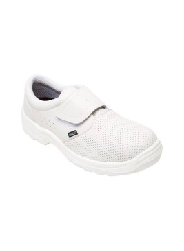Zapato Sanitario con velcro Velilla Z435A Blanco