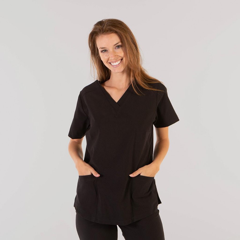 Blusa Sanitaria mujer Garys 6596 Rosalía Negra