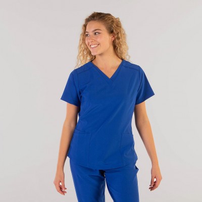 Blusa Sanitaria mujer Garys 6596 Rosalía Azulina