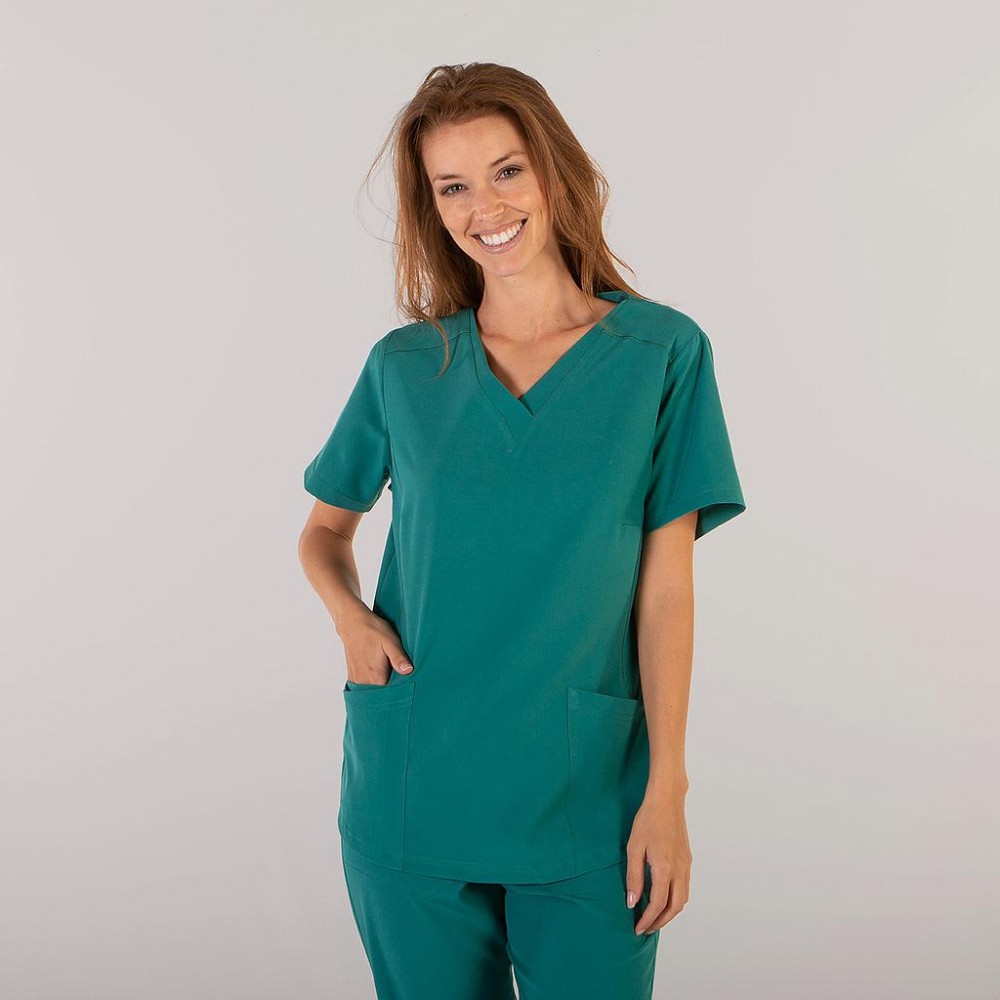 Blusa Sanitaria mujer Garys 6596 Rosalía verde