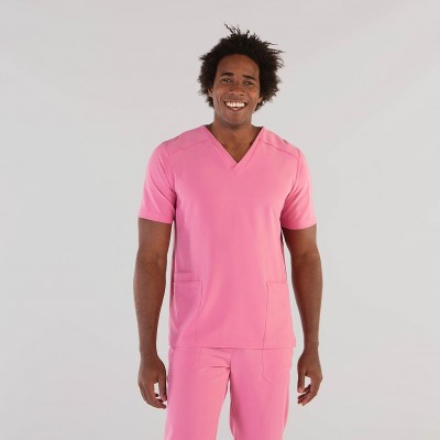 Blusa sanitaria hombre Garys 6175 Tadeo Rosa
