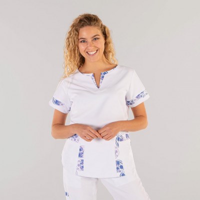 Blusa sanitaria mujer Garys 6607 Olga