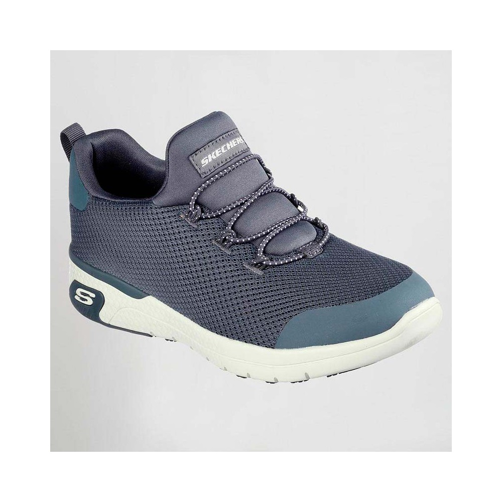 Zapatilla confortable SKECHERS mujer SK77281EC Gris marengo