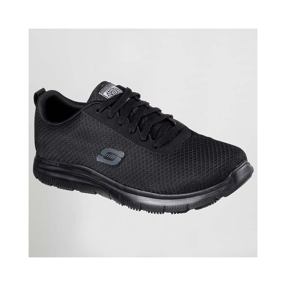 Zapatilla de trabajo deportiva SKECHERS hombre SK77125EC negra