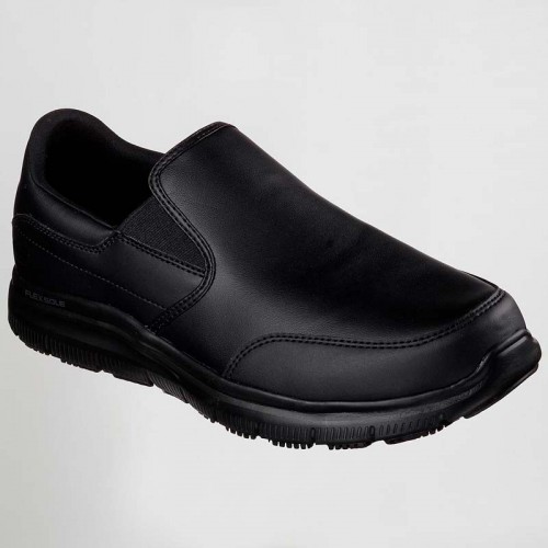 Moscasín de trabajo SKECHERS hombre BRONWOOD SK77071E negro