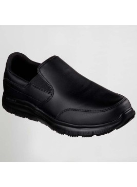 Moscasín de trabajo SKECHERS hombre BRONWOOD SK77071E negro