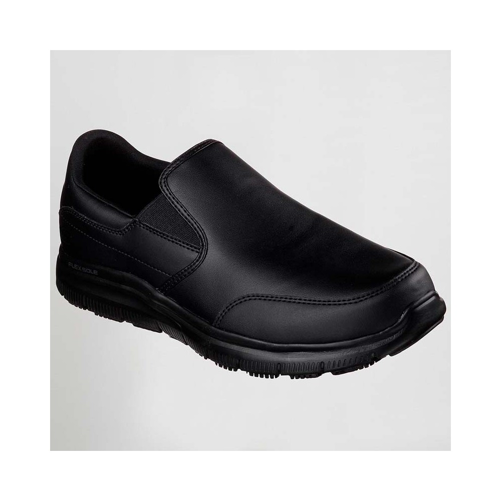 Moscasín de trabajo SKECHERS hombre BRONWOOD SK77071E negro