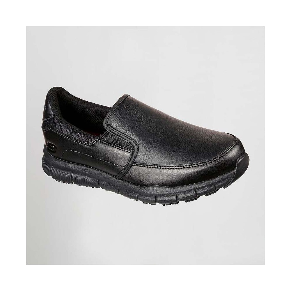 Zapato de trabajo SKECHERS de mujer acolchado SK77236EC Negro