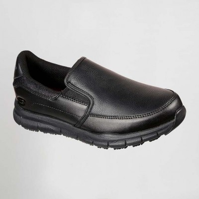 Zapato de trabajo SKECHERS de mujer acolchado SK77236EC Negro