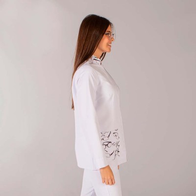Blusa sanitaria mujer Garys Gala 6605 Blanca