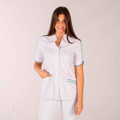 Blusa sanitaria mujer Garys 6618 Arancha