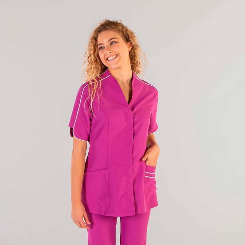 Blusa sanitaria mujer Garys 6618 Arancha