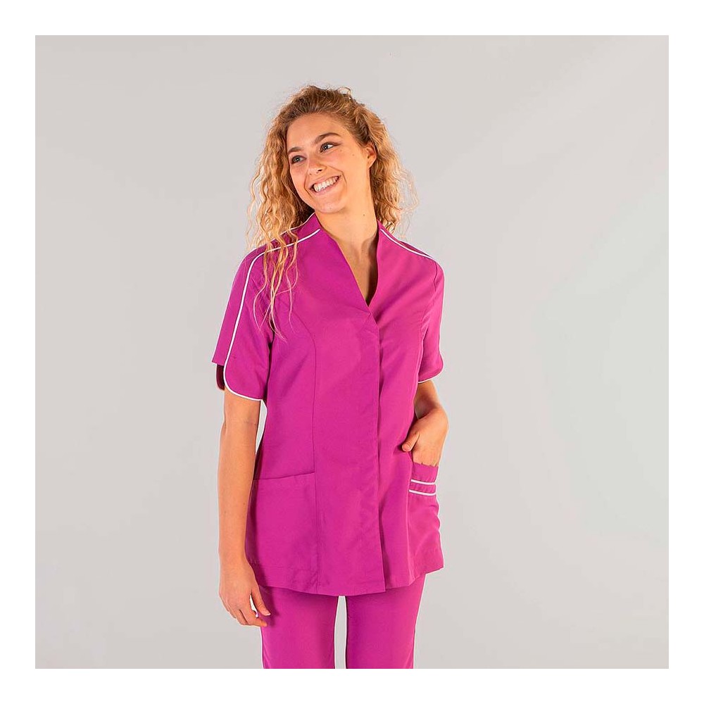 Blusa sanitaria mujer Garys 6618 Arancha
