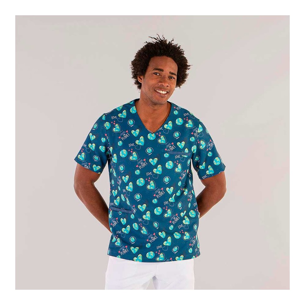 Blusa sanitaria unisex Garys Eider 6118