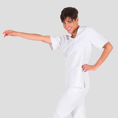 Blusa sanitaria Garys Nerea 609600 Blanca