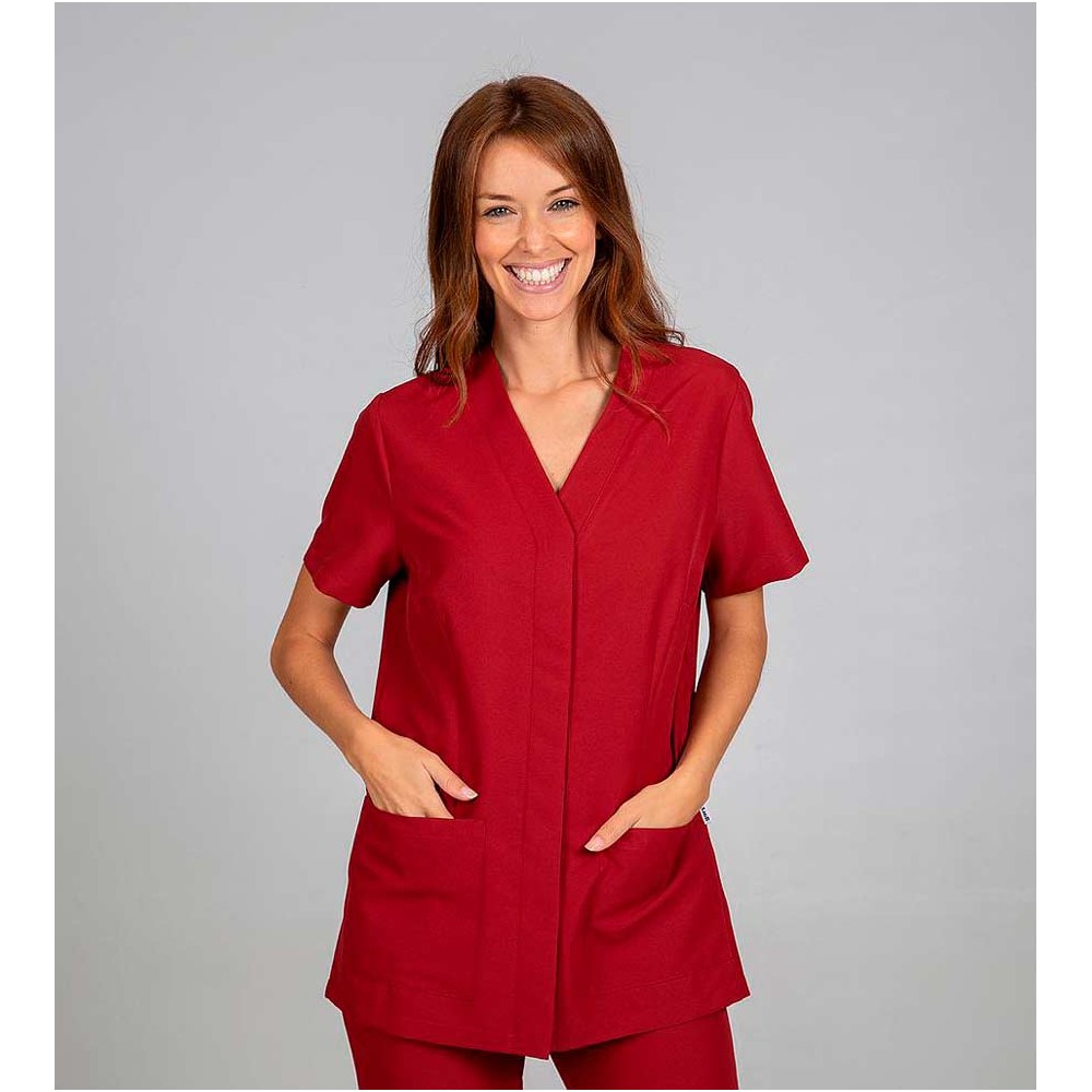 Chaqueta mujer sanitaria Garys Sonia 6551Burdeos
