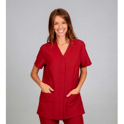 Chaqueta mujer sanitaria Garys Sonia 6551Burdeos