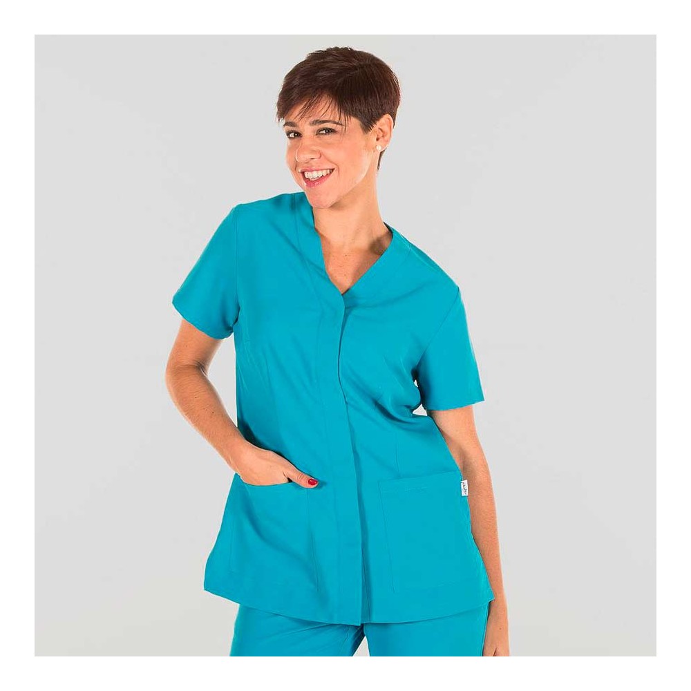 Chaqueta mujer sanitaria Garys Sonia 6551Turquesa