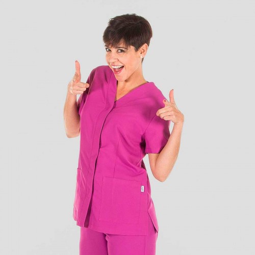 Chaqueta mujer sanitaria Garys Sonia 6551 Malva