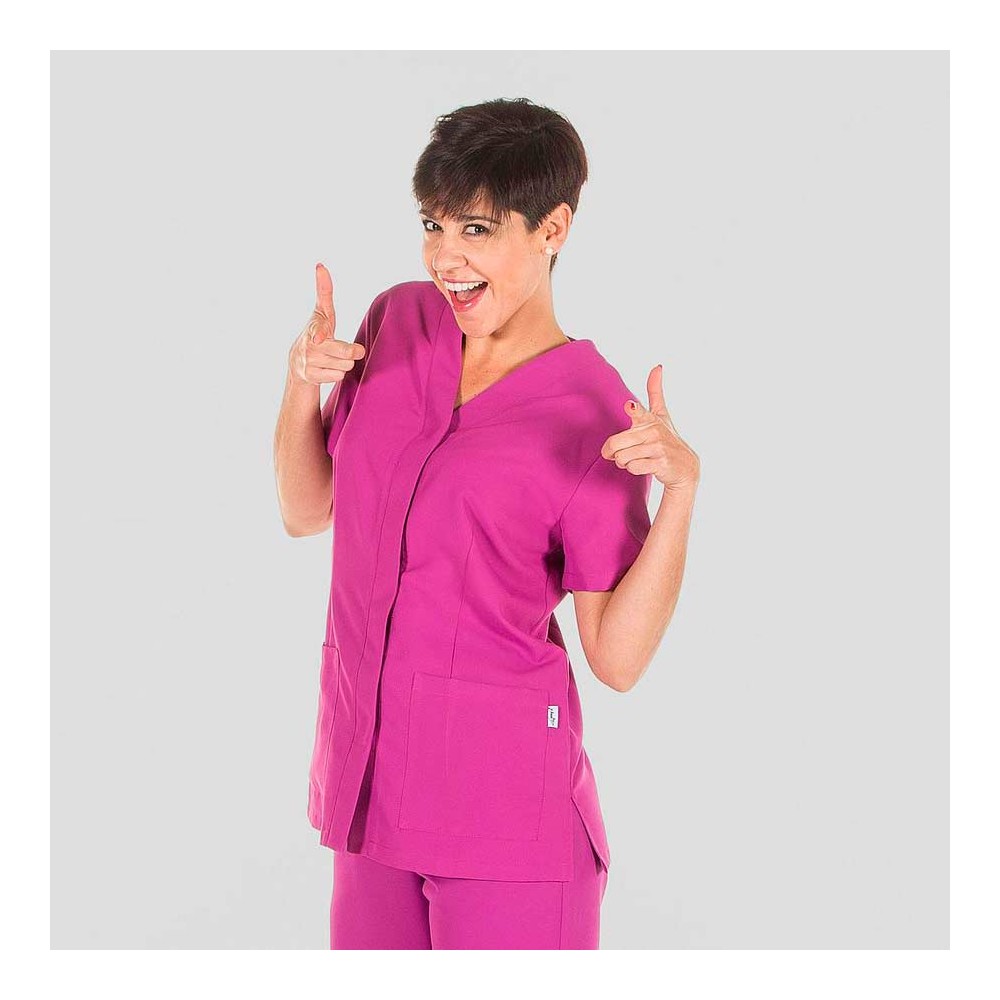 Chaqueta mujer sanitaria Garys Sonia 6551 Malva