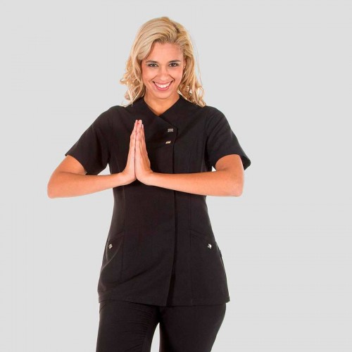 Chaqueta de sanidad mujer Elena Garys 655200 Negro