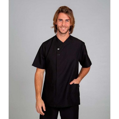 chaqueta de sanidad hombre Garys Hugo 6125 Negra