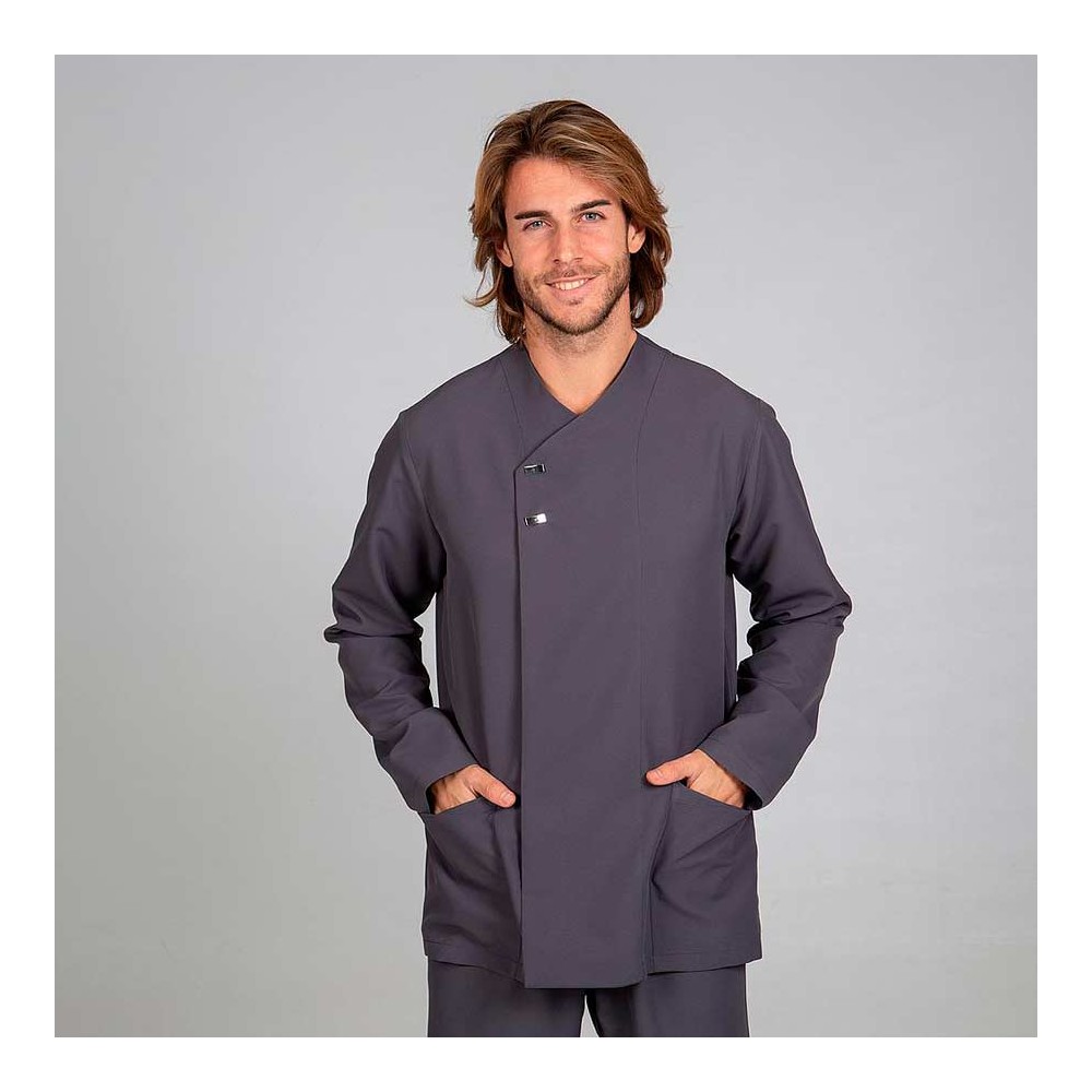 Chaqueta de sanidad Garys Fabián 6156 Gris marengo