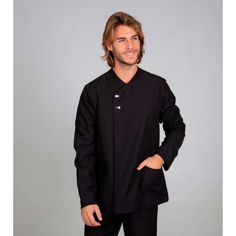 Chaqueta de sanidad Garys Fabián 6156 Negro