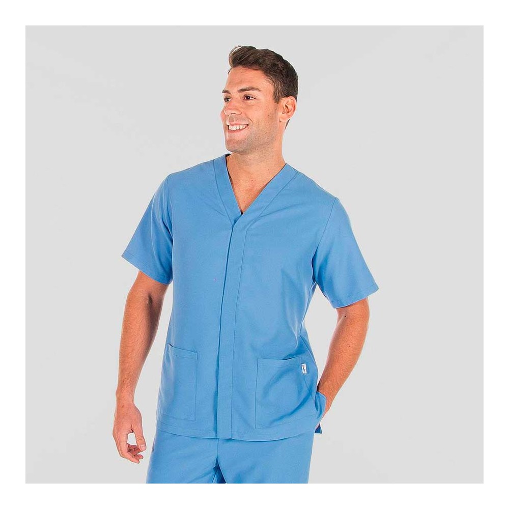 Chaqueta de sanidad hombre Garys 612600 Celeste