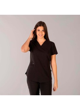 Blusa sanitaria transpirable mujer Garys Olaya 661400 Negra